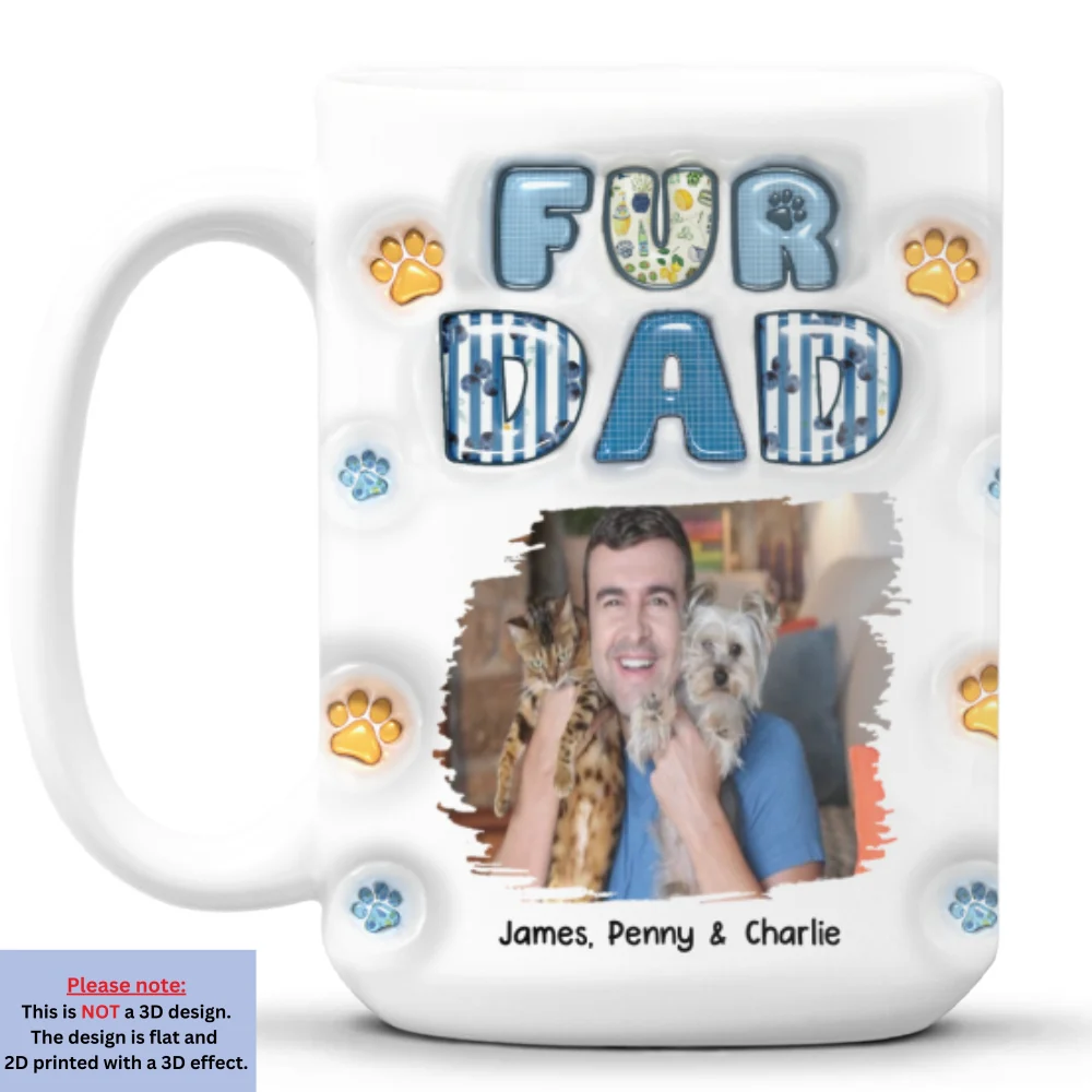 My Baby On Top Of All Photo - Personalized Custom 3D Inflated Effect Mug - Image 5