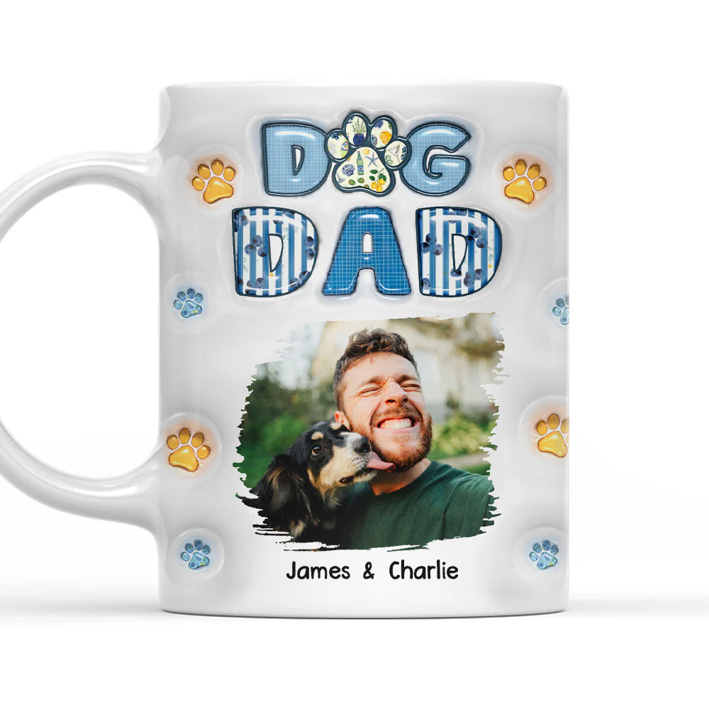 My Baby On Top Of All Photo - Personalized Custom 3D Inflated Effect Mug