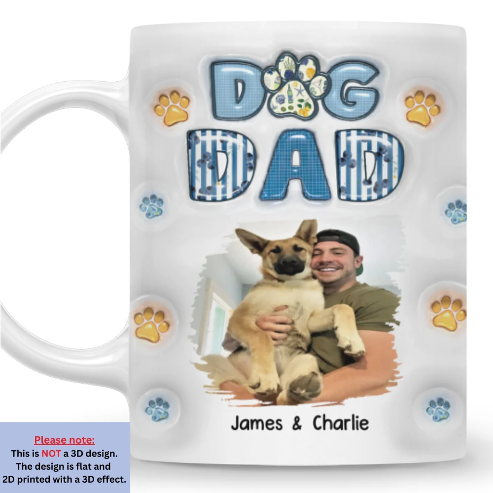 My Baby On Top Of All Photo - Personalized Custom 3D Inflated Effect Mug - Image 6