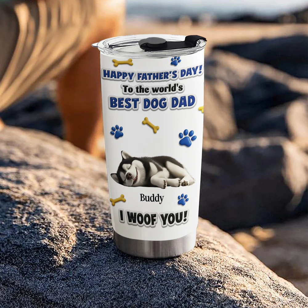 My Best Of The Best - Personalized Custom 3D Effect Tumbler - Image 3