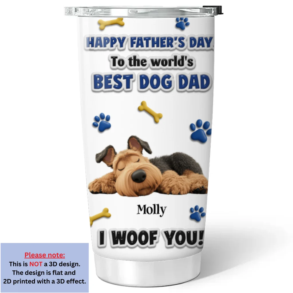 My Best Of The Best - Personalized Custom 3D Effect Tumbler - Image 7