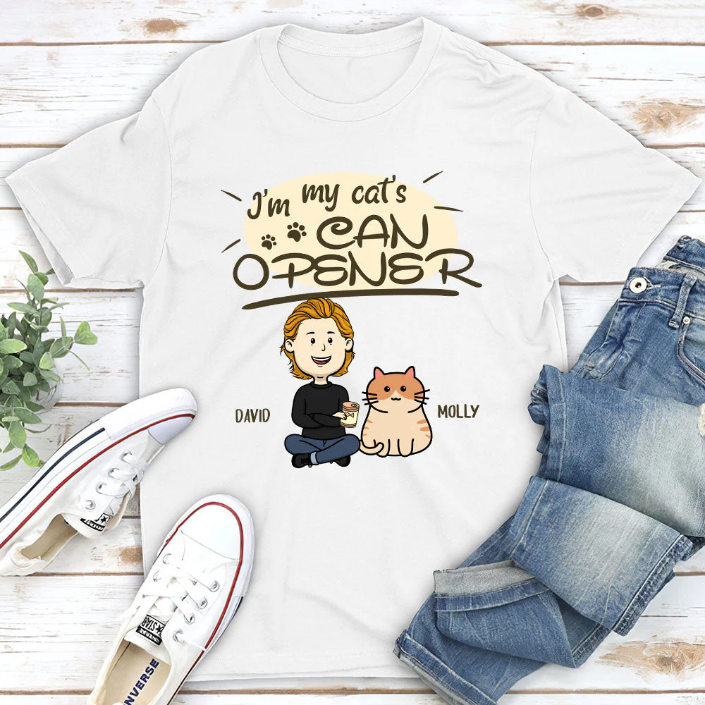 My Can Opener- Personalized Custom Unisex T-shirt - Image 2