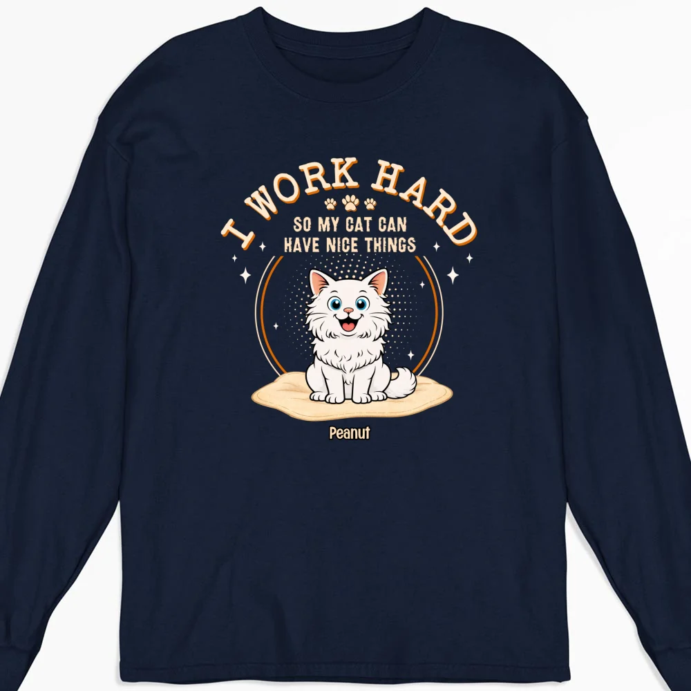 My Cats Have Nice Things - Personalized Custom Long Sleeve - Image 4