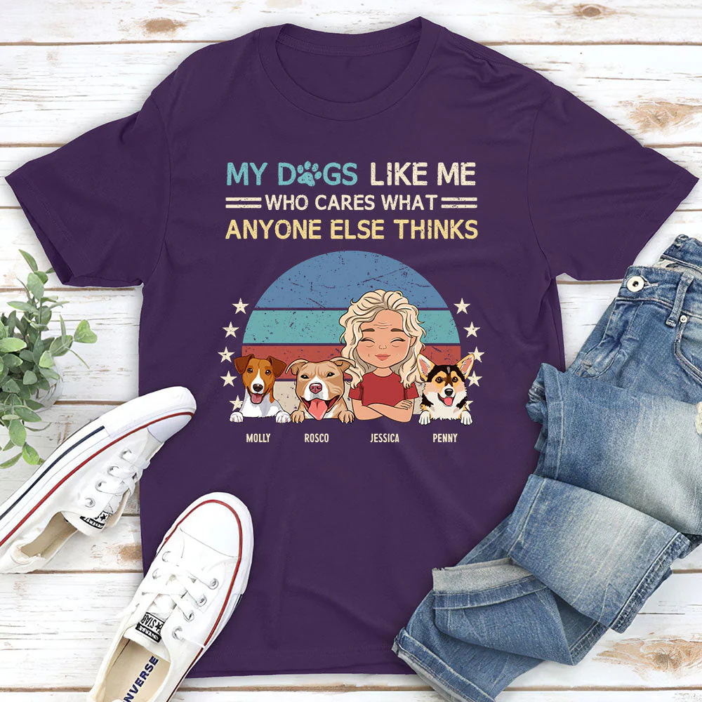 My Dog Is - Personalized Custom Unisex T-shirt - Image 3