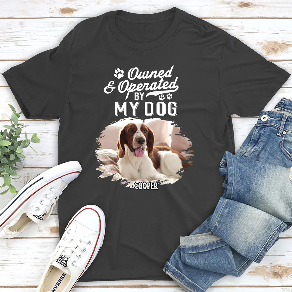 My Dog My Boss - Personalized Custom Unisex T-shirt - Image 4