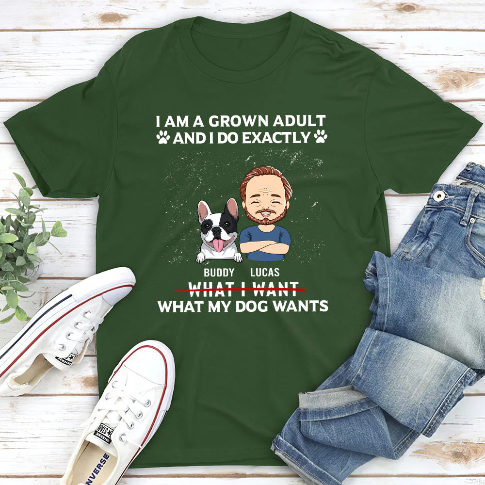 My Dog Wants - Personalized Custom Unisex T-shirt - Image 5