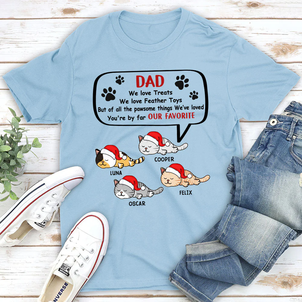 My Favorite By Far - Personalized Custom Unisex T-shirt - Image 4
