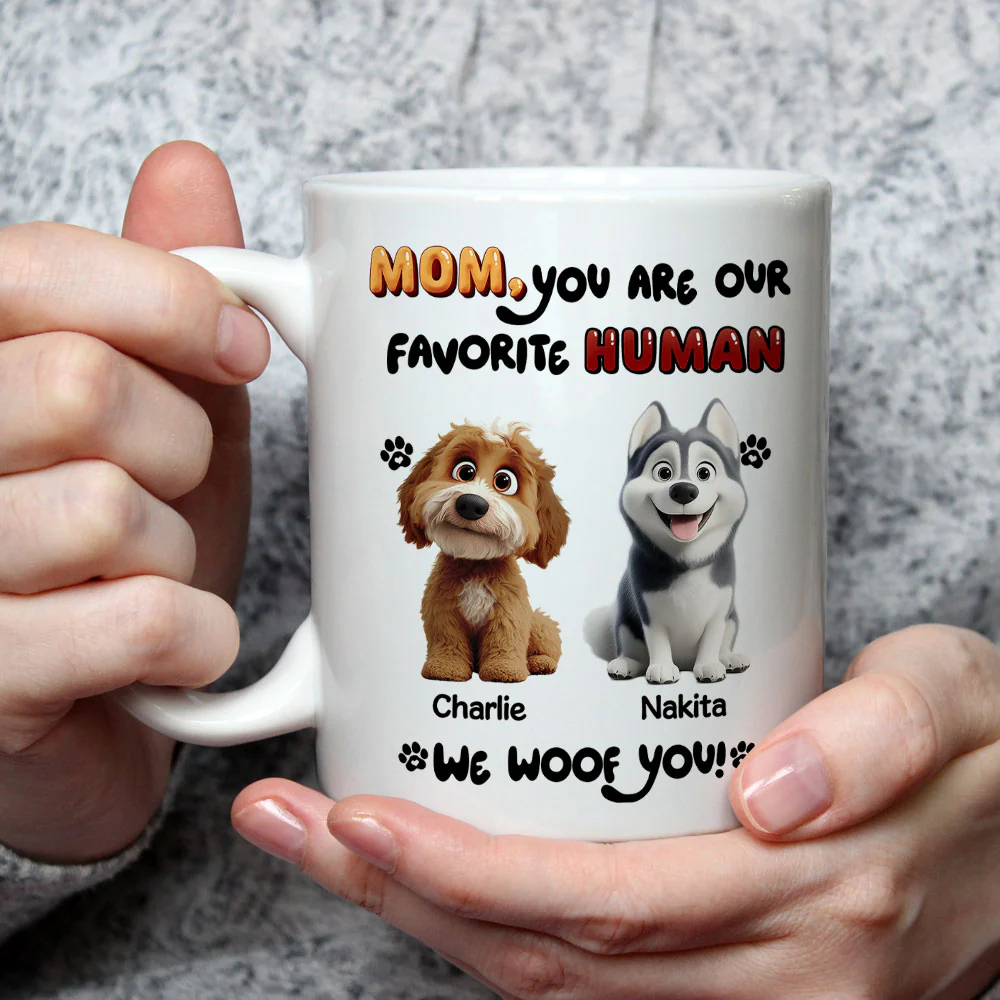 My Favorite Dad Mom - Personalized Custom Coffee Mug - Image 2