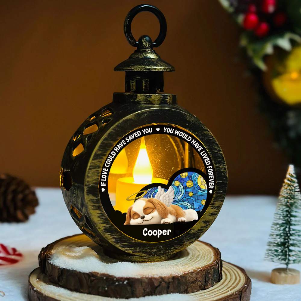 My Favorite Hello - Personalized Custom Christmas Lantern - Image 5