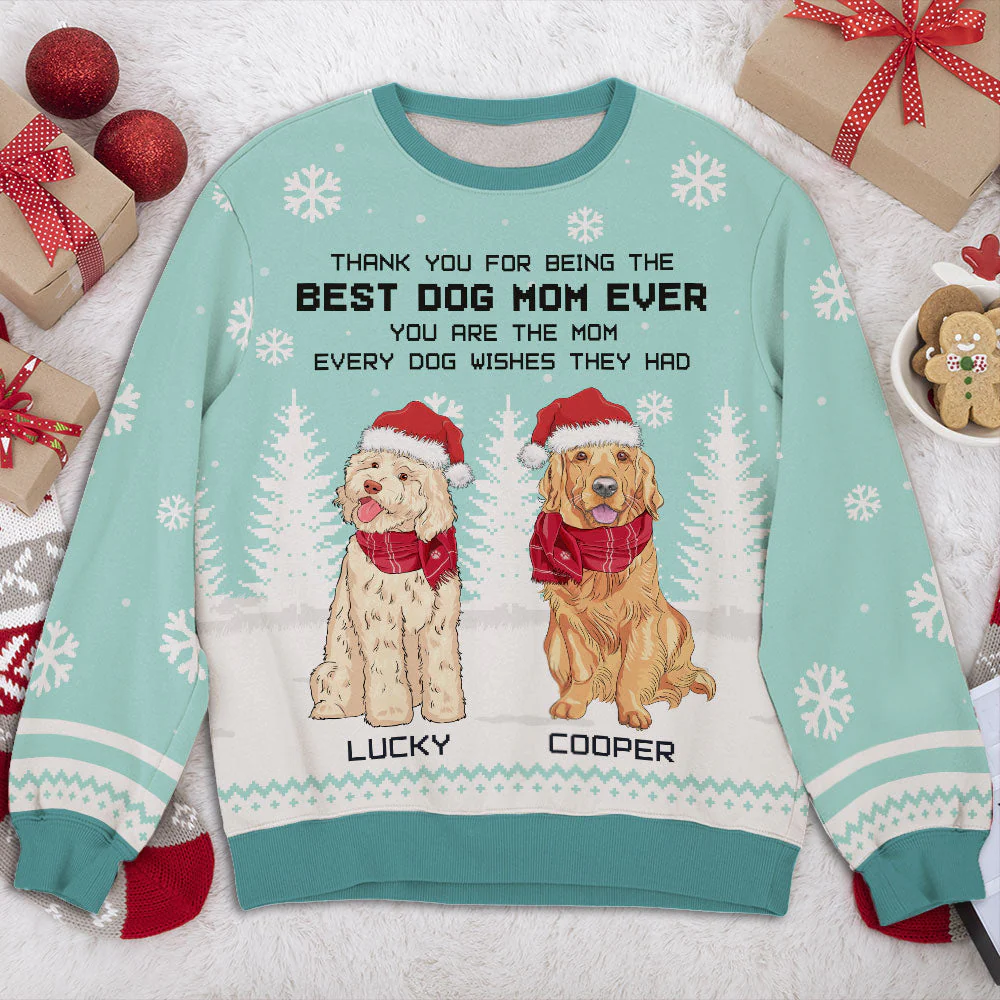 Every Dog Wishes - Personalized Custom All-Over-Print Sweatshirt - Image 3
