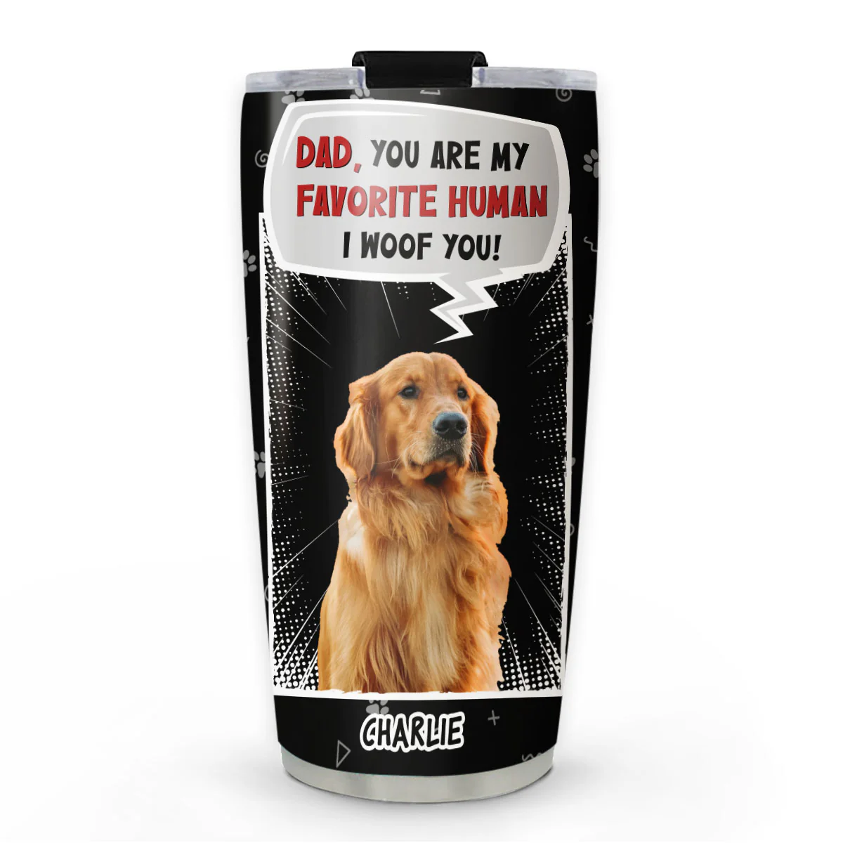 My Favorite Human Photo - Personalized Custom Tumbler