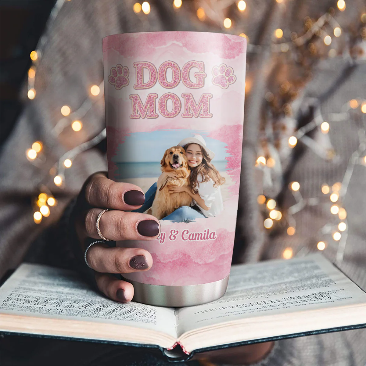 My Favorite One Photo - Personalized Custom 3D Effect Tumbler  - Image 2