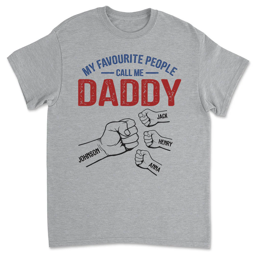 My Favourite People - Personalized Custom Unisex T-shirt