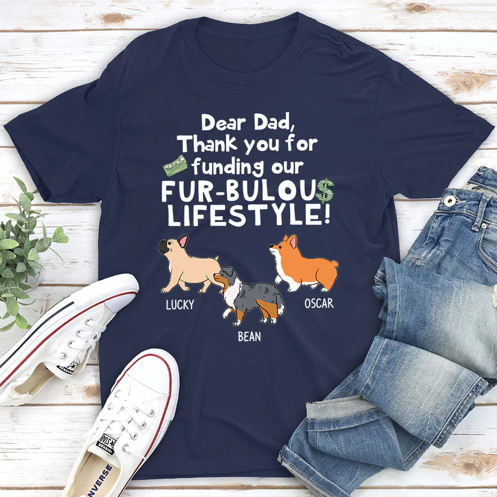 My Furbulous Lifestyle - Personalized Custom Unisex T-shirt - Image 5