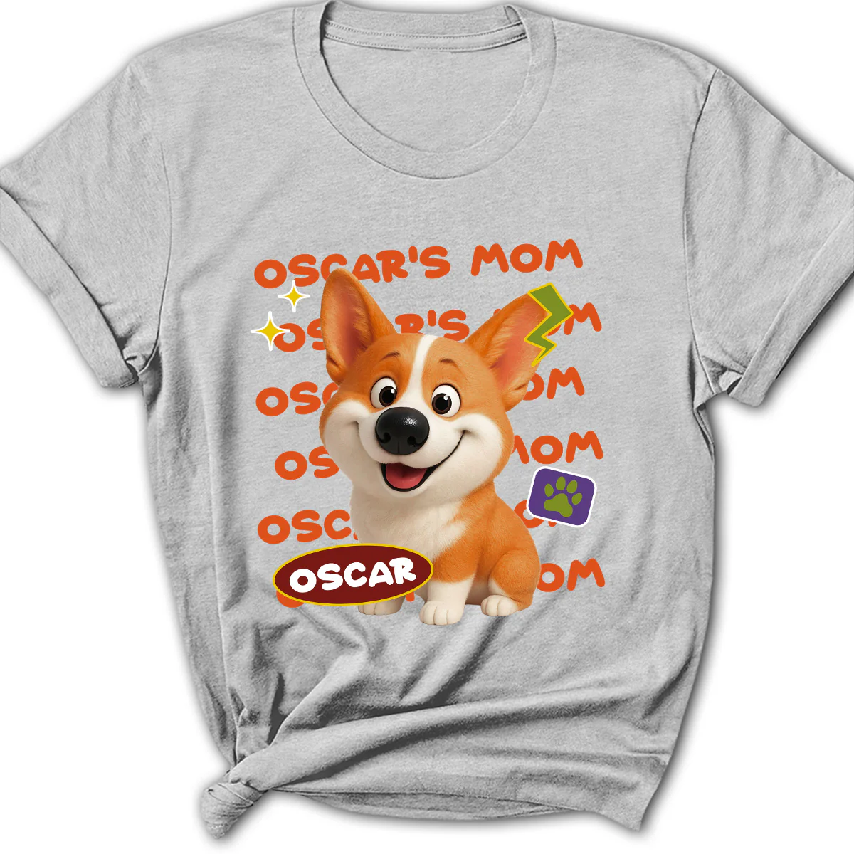 My Furry Baby - Personalized Custom Women's T-Shirt