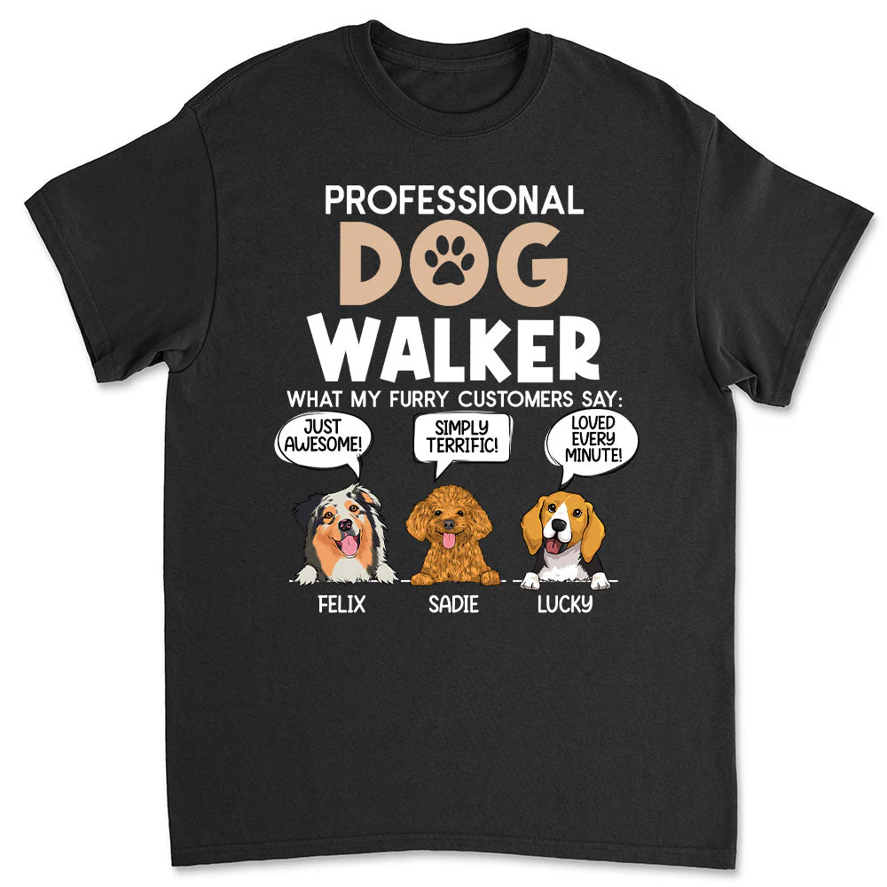 My Furry Customer - Personalized Custom Unisex T-shirt