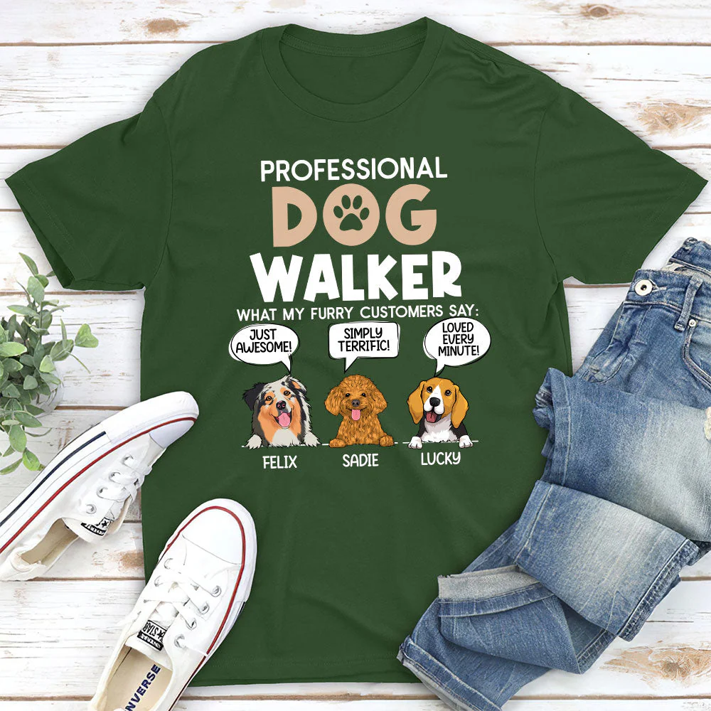 My Furry Customer - Personalized Custom Unisex T-shirt - Image 2
