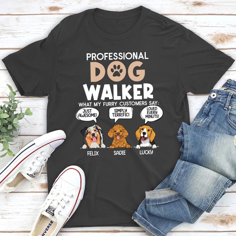 My Furry Customer - Personalized Custom Unisex T-shirt - Image 3