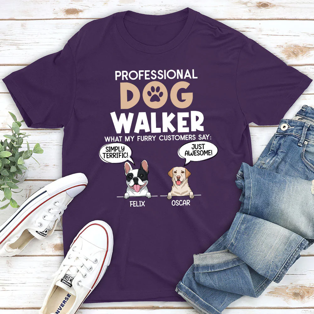 My Furry Customer - Personalized Custom Unisex T-shirt - Image 4