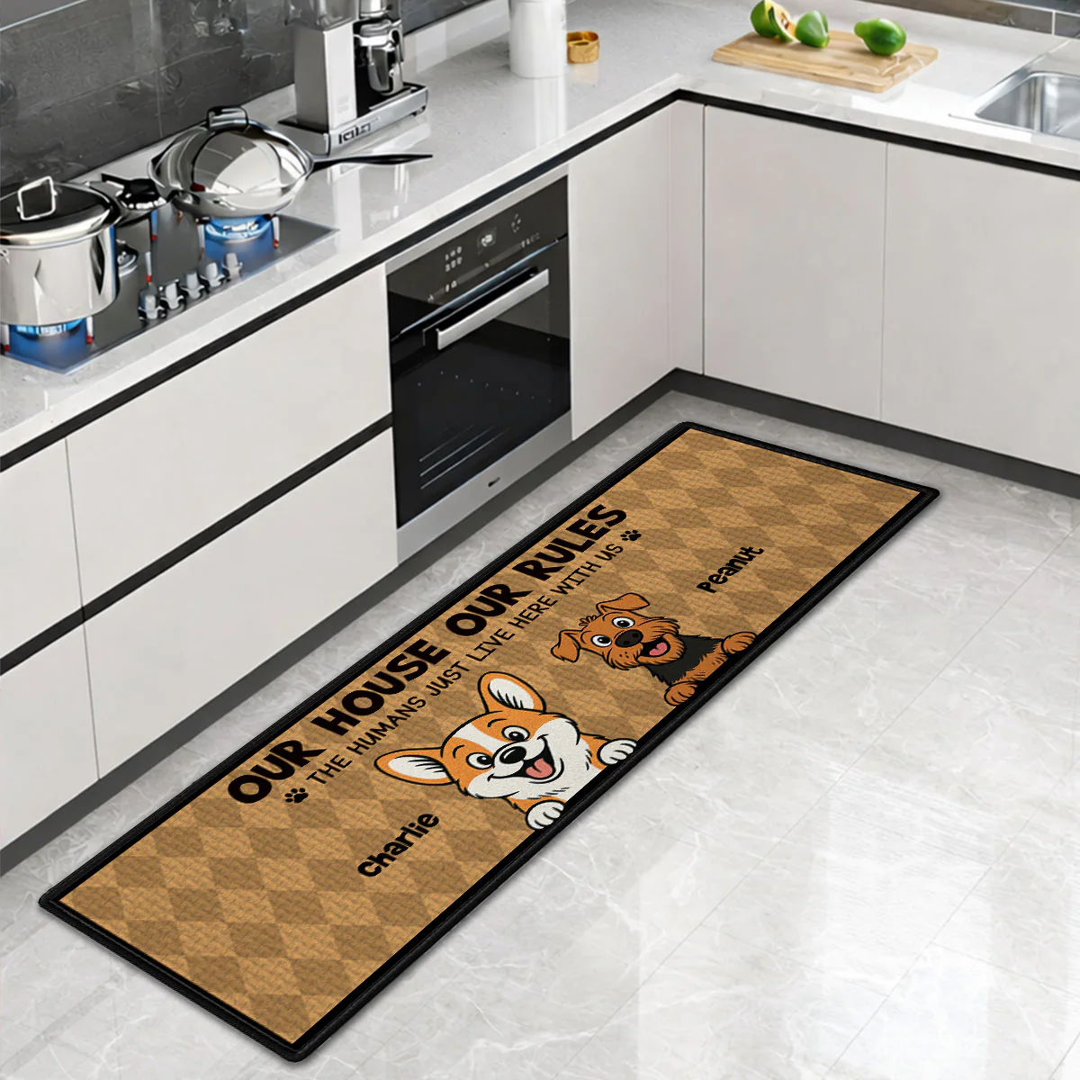 My House My Rules - Personalized Custom Runner Rug - Image 7