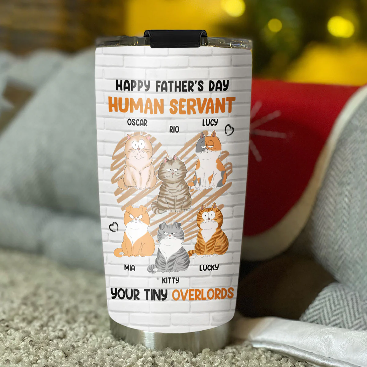 My Human - Personalized Custom Tumbler - Image 4