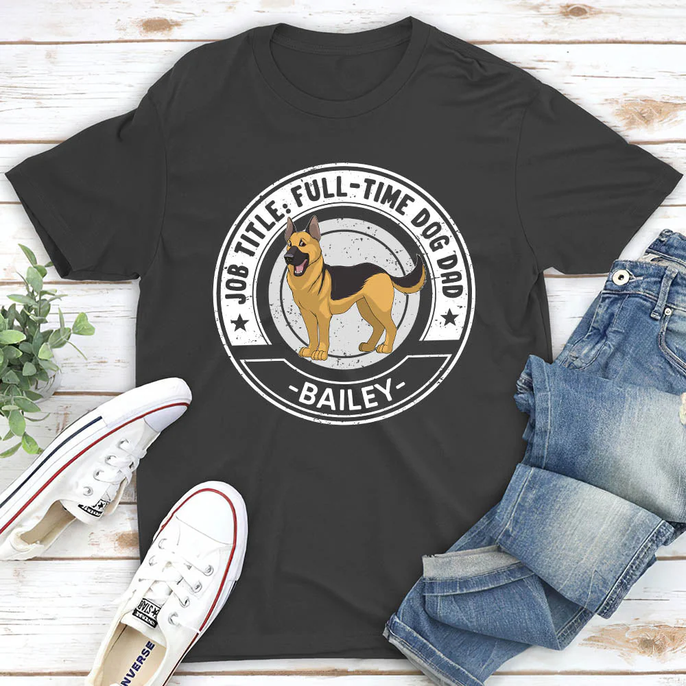 My Job Title - Personalized Custom Unisex T-shirt - Image 4