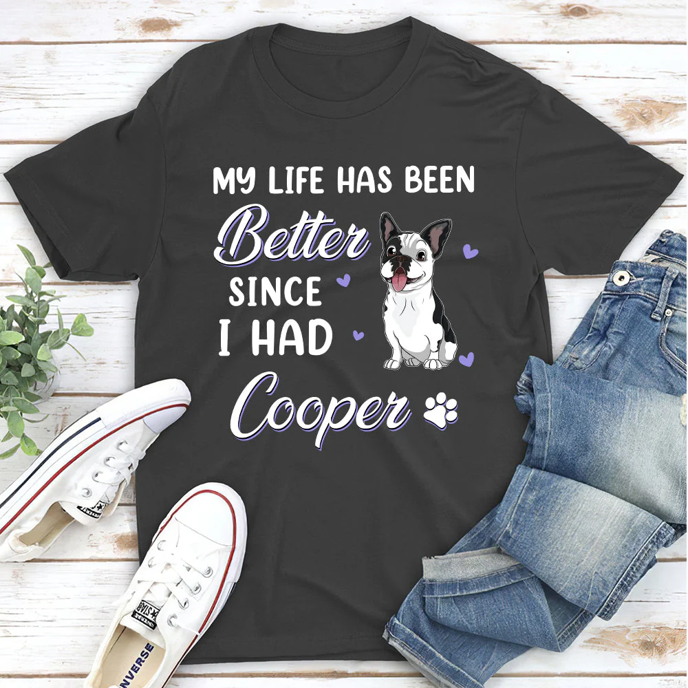 My Life Has Been - Personalized Custom Unisex T-shirt - Image 2