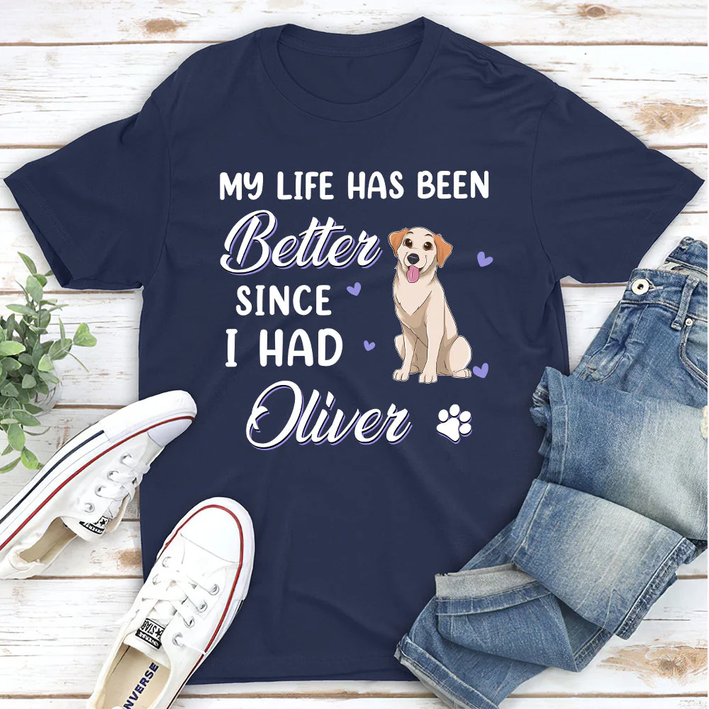 My Life Has Been - Personalized Custom Unisex T-shirt - Image 4