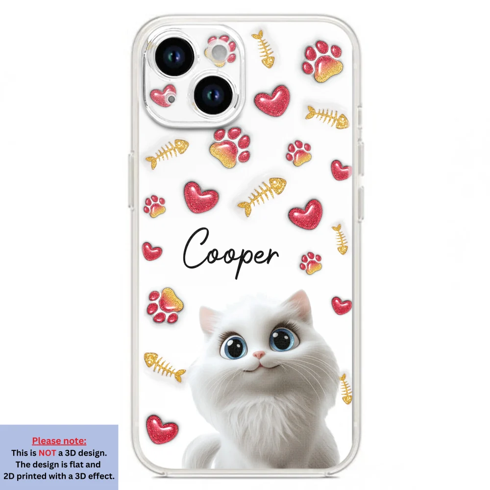 My Lovely Baby Cats - Personalized Custom 3D Inflated Effect Phone Case - Image 17