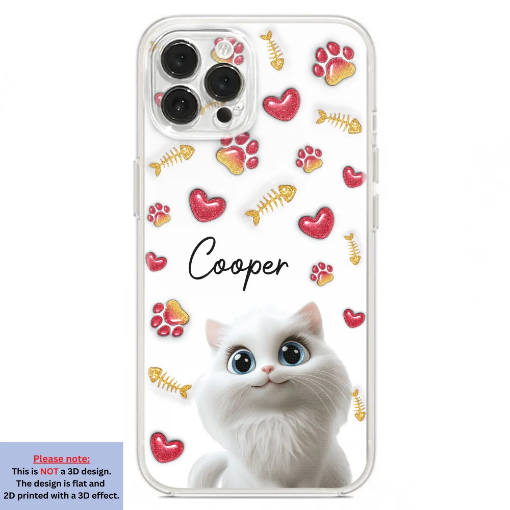 My Lovely Baby Cats - Personalized Custom 3D Inflated Effect Phone Case - Image 18