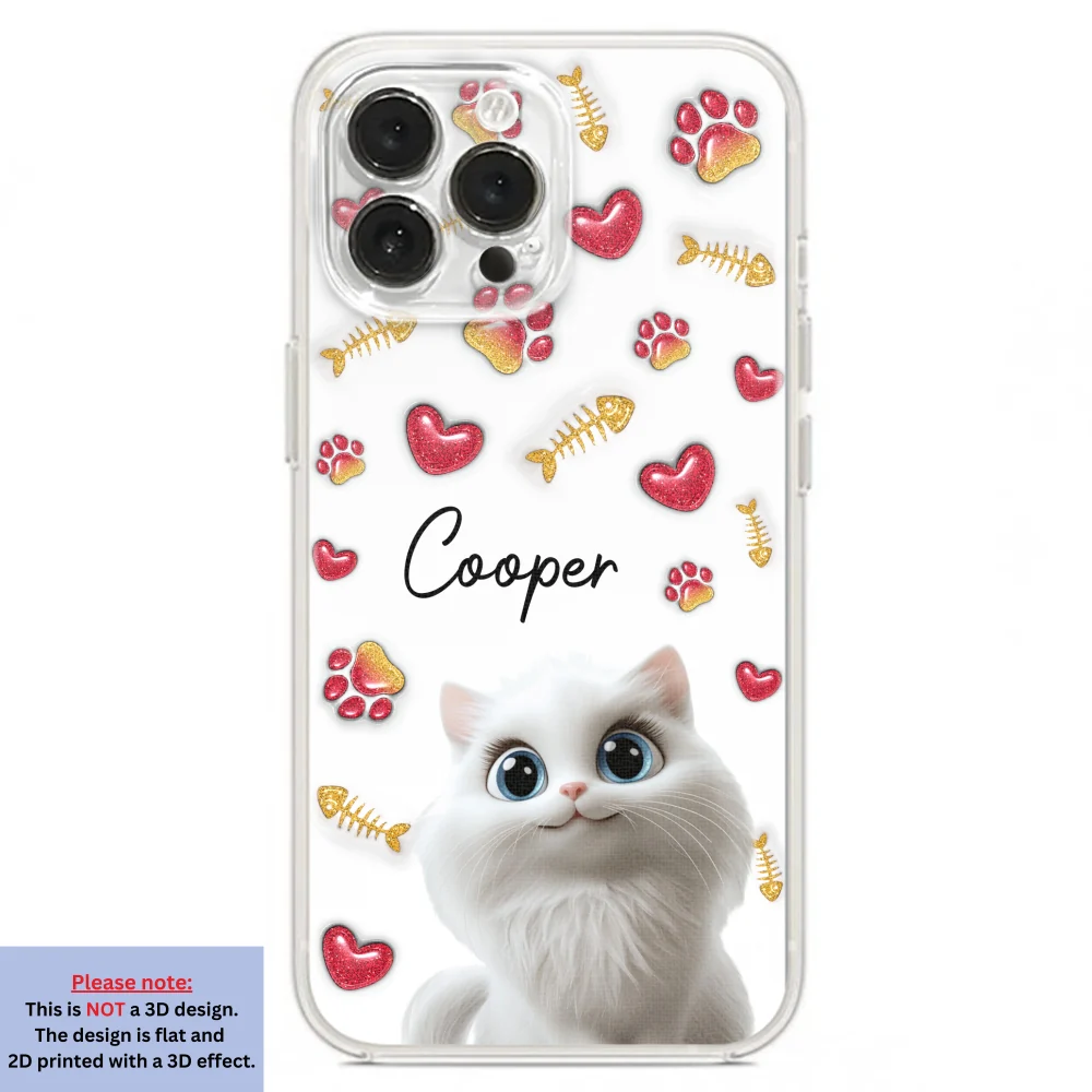 My Lovely Baby Cats - Personalized Custom 3D Inflated Effect Phone Case - Image 19