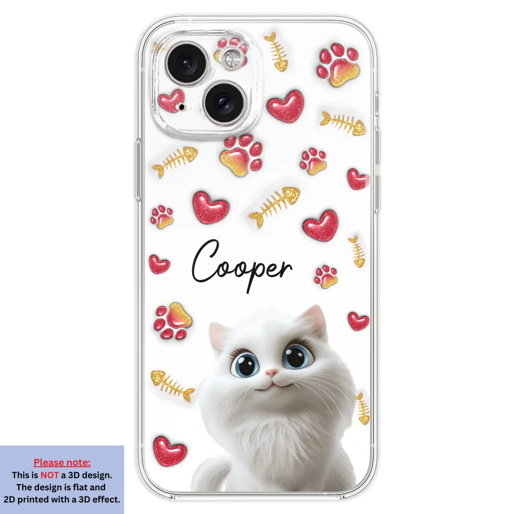 My Lovely Baby Cats - Personalized Custom 3D Inflated Effect Phone Case - Image 20