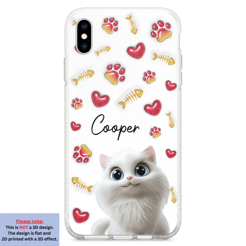 My Lovely Baby Cats - Personalized Custom 3D Inflated Effect Phone Case - Image 23