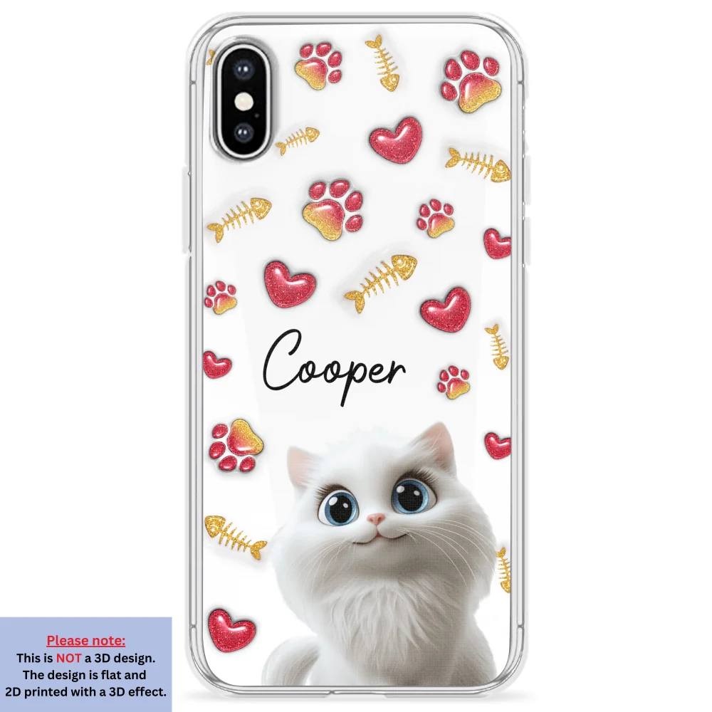 My Lovely Baby Cats - Personalized Custom 3D Inflated Effect Phone Case - Image 24