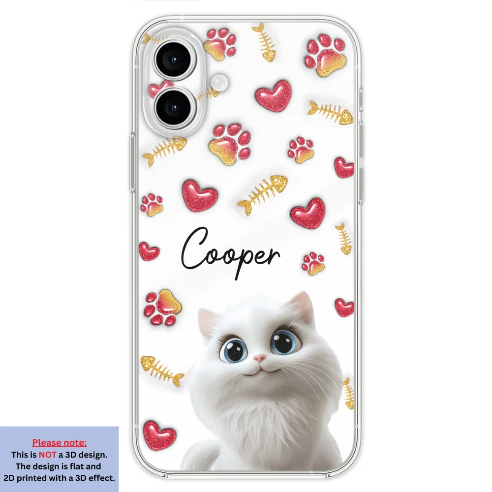 My Lovely Baby Cats - Personalized Custom 3D Inflated Effect Phone Case - Image 25