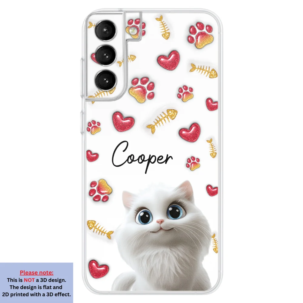 My Lovely Baby Cats - Personalized Custom 3D Inflated Effect Phone Case - Image 27