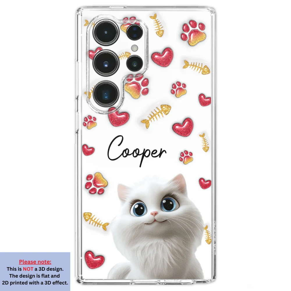 My Lovely Baby Cats - Personalized Custom 3D Inflated Effect Phone Case - Image 28