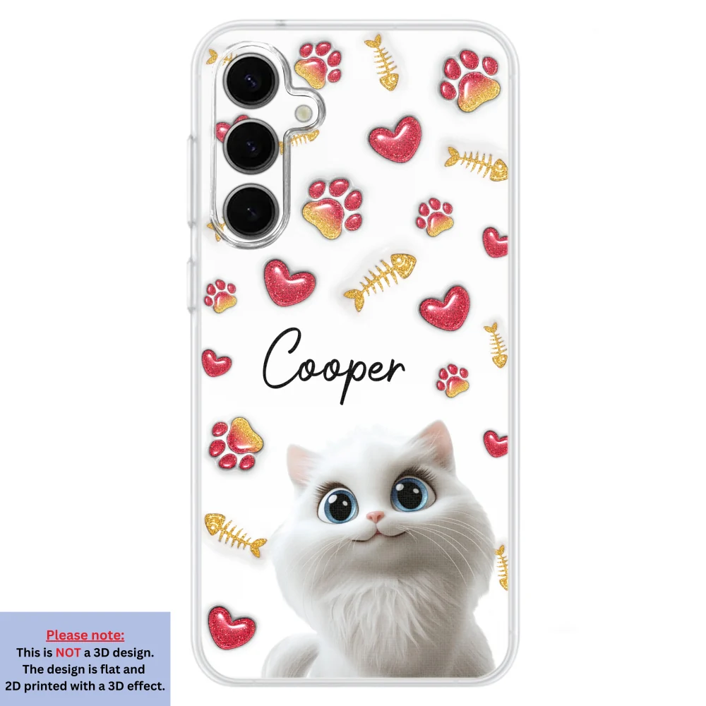 My Lovely Baby Cats - Personalized Custom 3D Inflated Effect Phone Case - Image 29