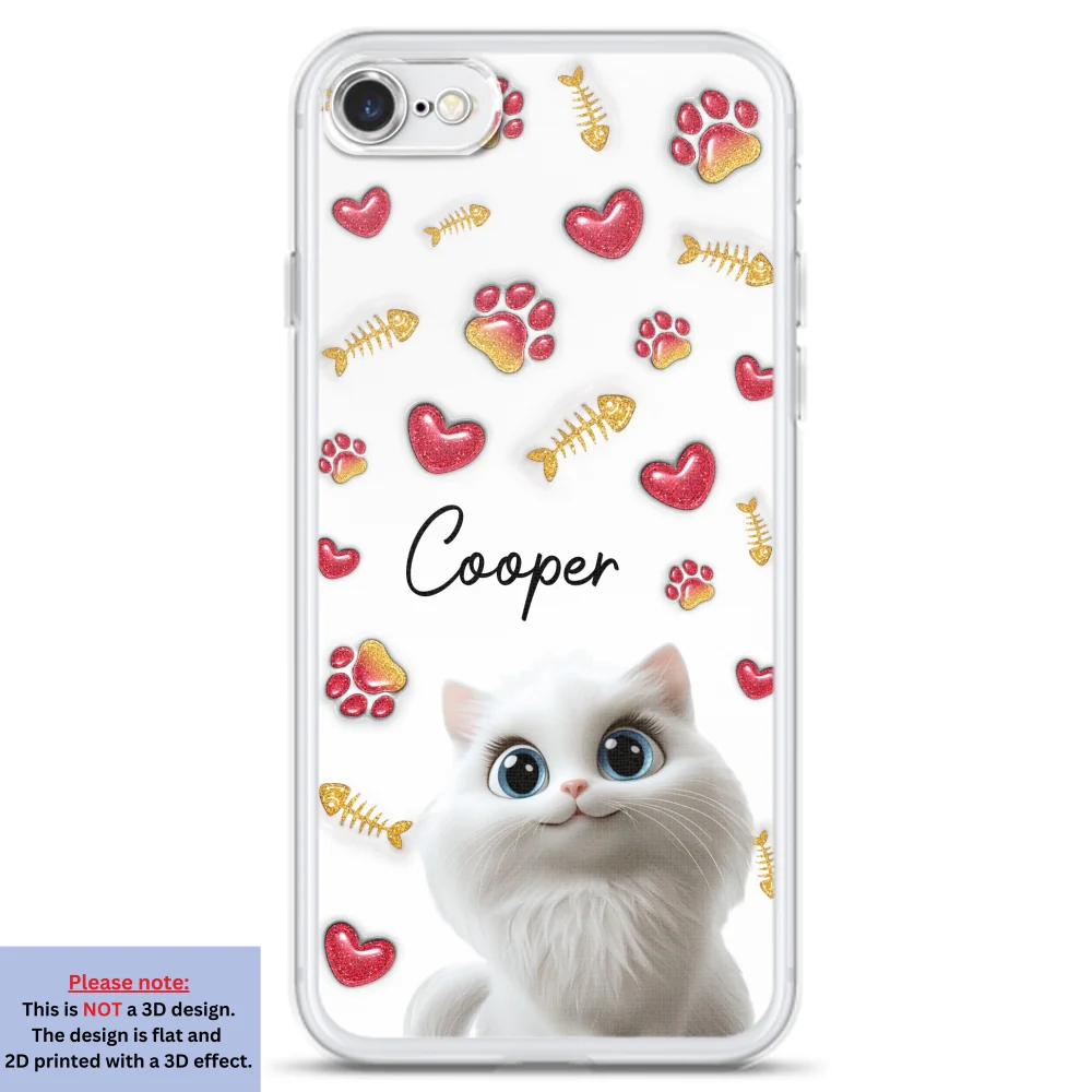 My Lovely Baby Cats - Personalized Custom 3D Inflated Effect Phone Case - Image 5