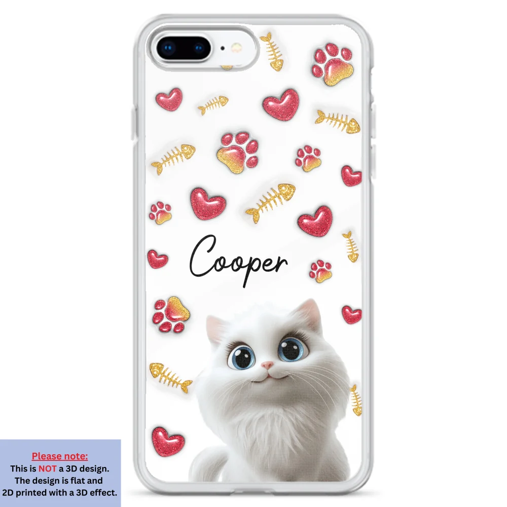 My Lovely Baby Cats - Personalized Custom 3D Inflated Effect Phone Case - Image 6