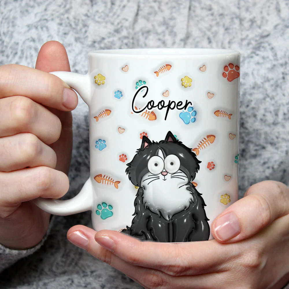 My Lovely Cat Babies - Personalized Custom 3D Inflated Effect Mug - Image 3