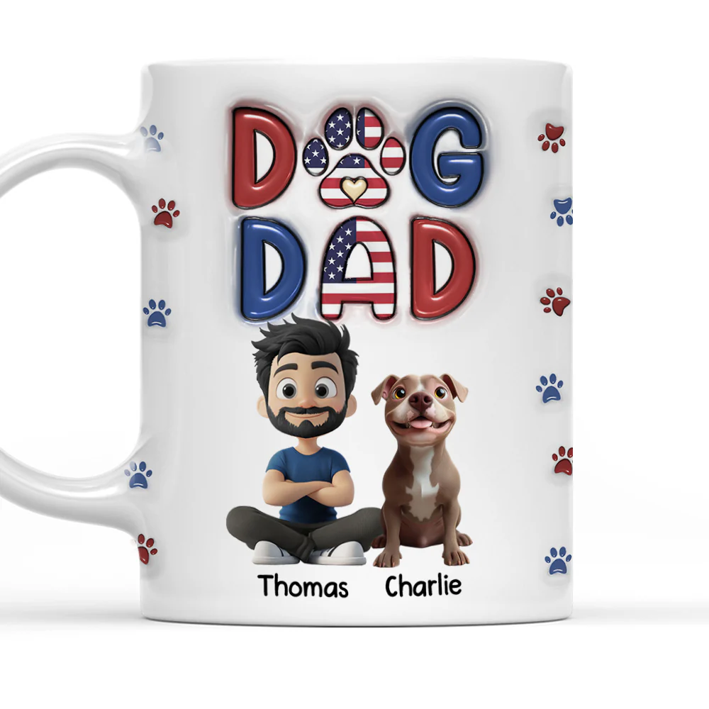 My Lovely Dog - Personalized Custom 3D Inflated Effect Mug