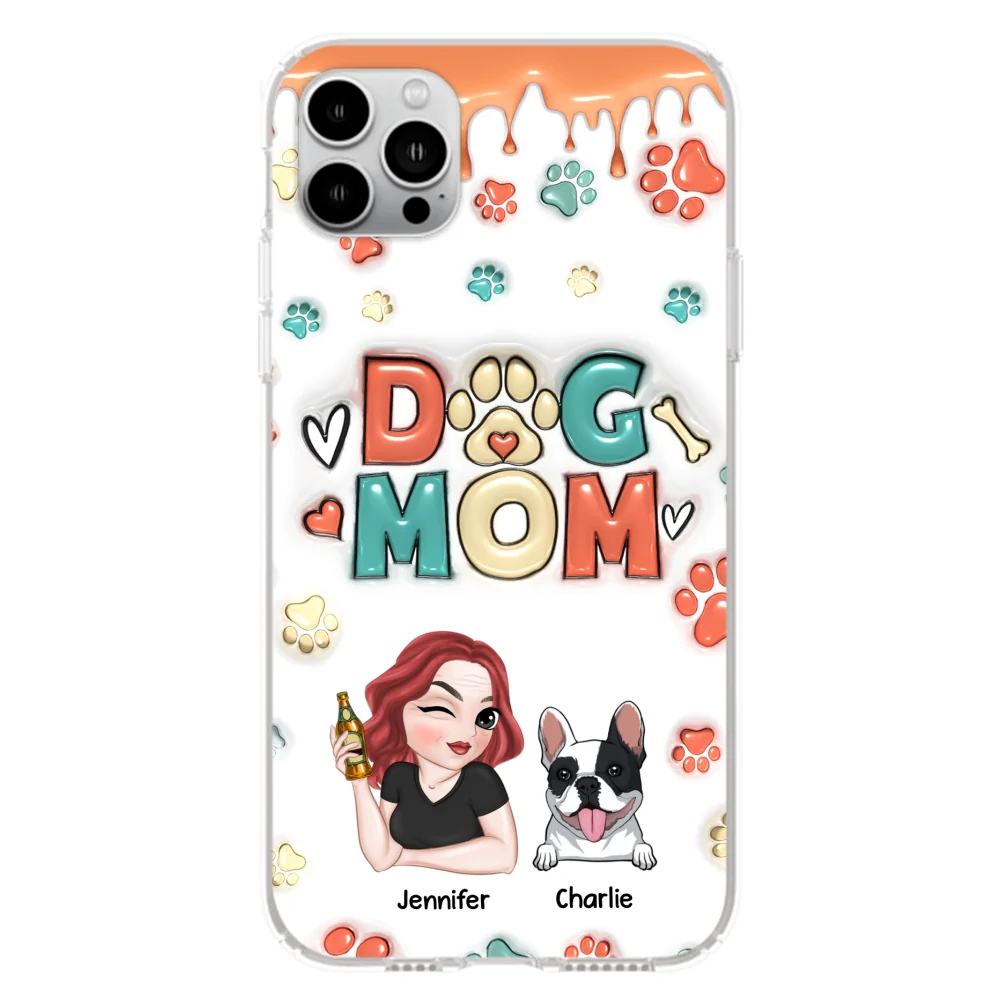 My Lovely Dog - Personalized Custom 3D Inflated Effect Phone Case - Image 14