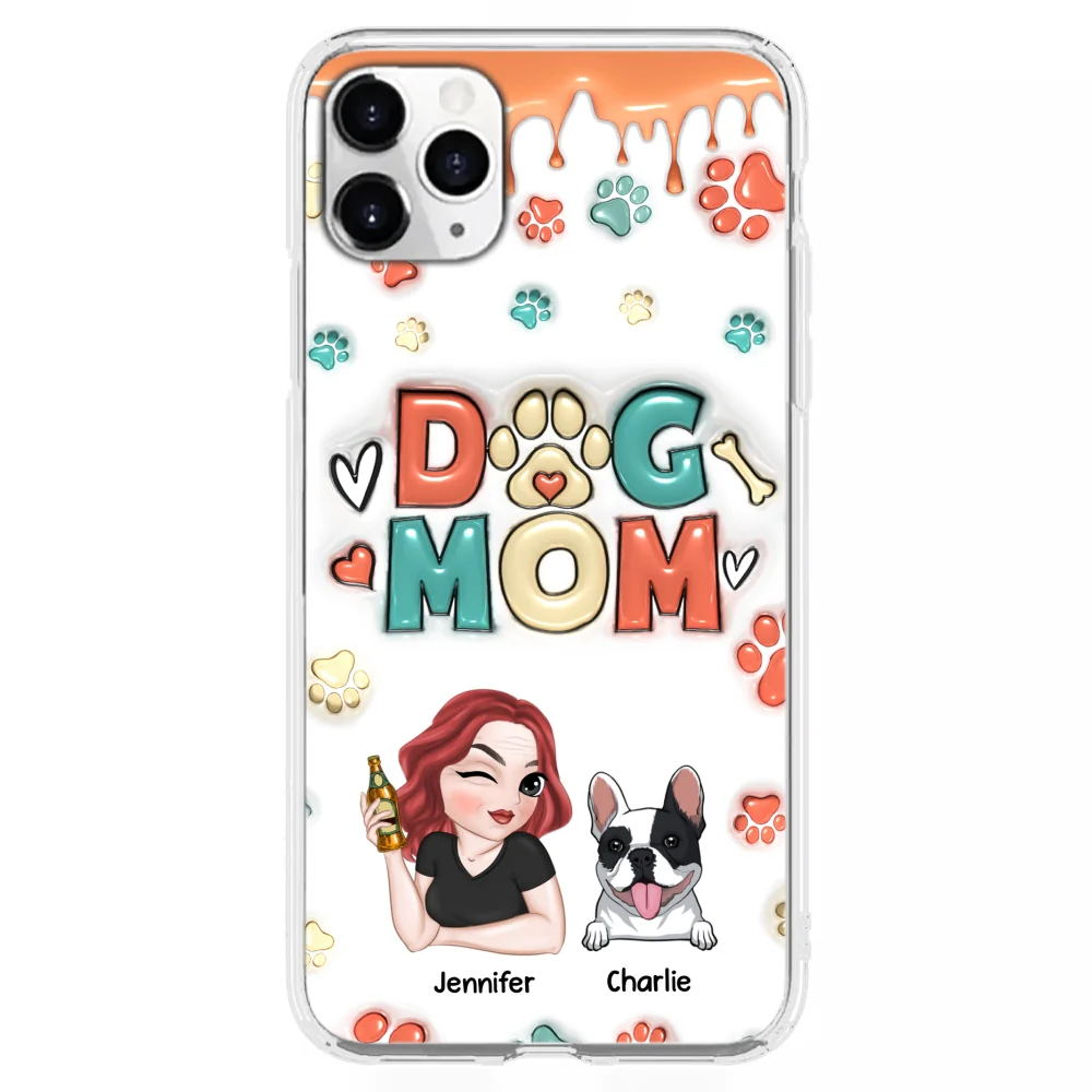 My Lovely Dog - Personalized Custom 3D Inflated Effect Phone Case - Image 7