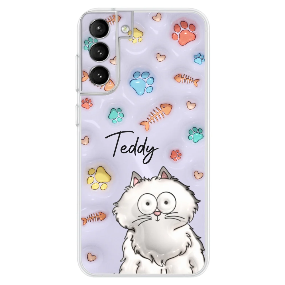 My Lovely Fur Babies Colorful- Personalized Custom 3D Inflated Effect Phone Case - Image 27
