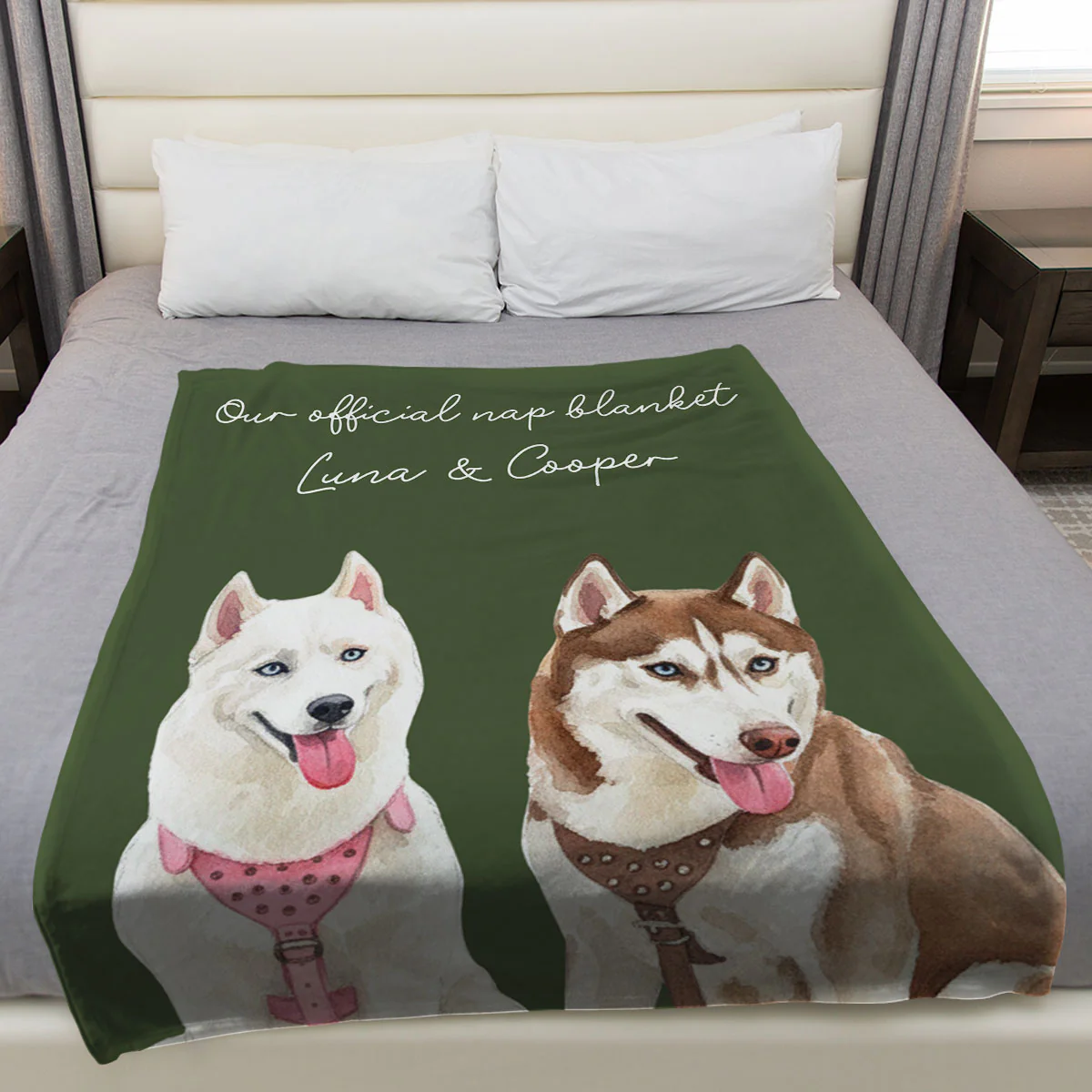 My Nap Blanket - Personalized Custom Fleece Blanket - Image 4