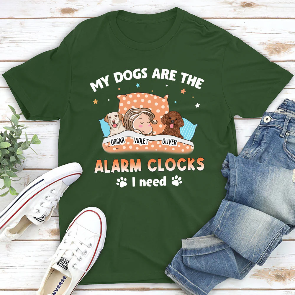 My One And Only Alarm - Personalized Custom Unisex T-shirt - Image 3