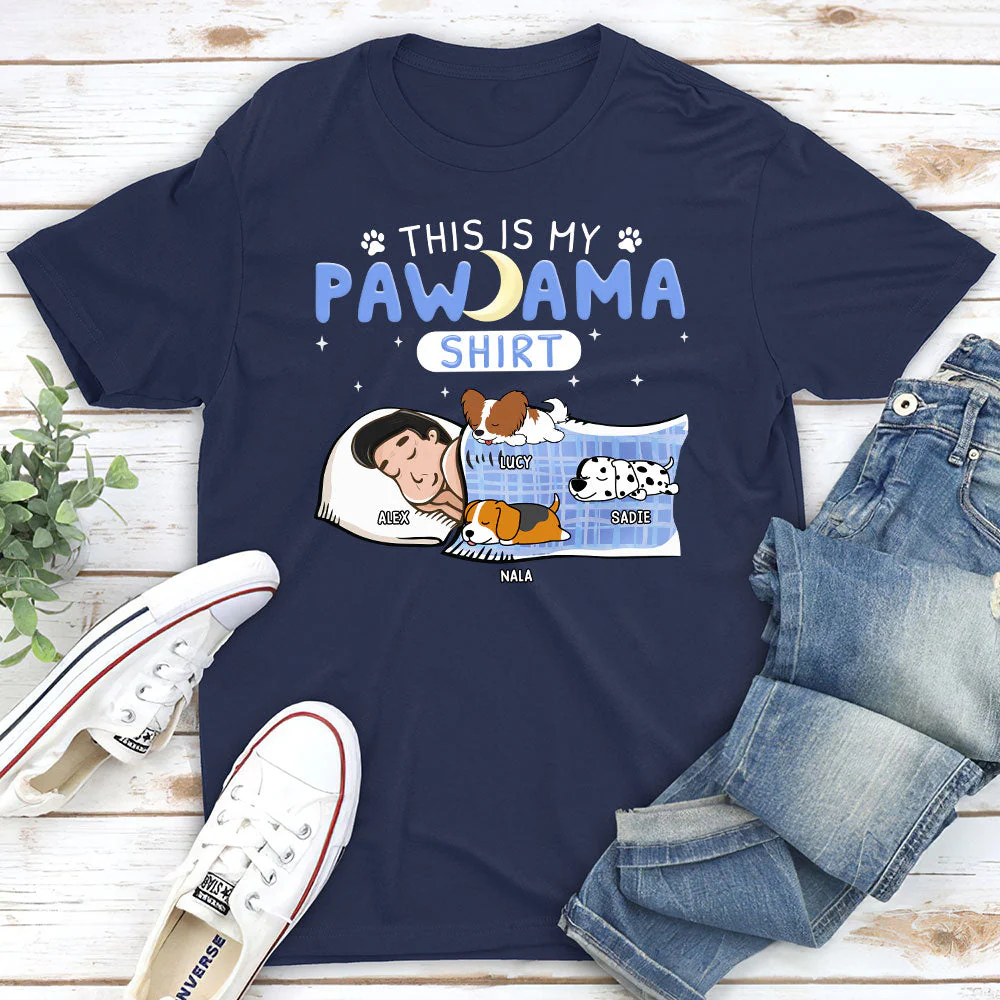 My Pajama For Holiday - Personalized Custom Unisex T-shirt - Image 2