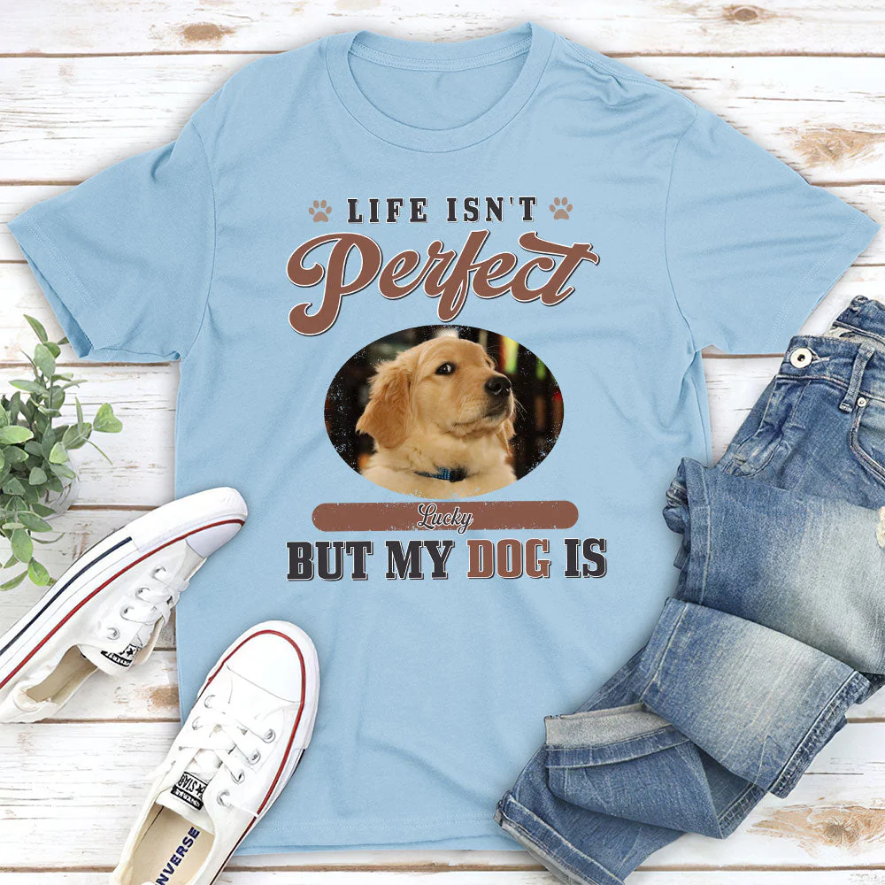 My Perfect Dog - Personalized Custom Unisex T-shirt - Image 4