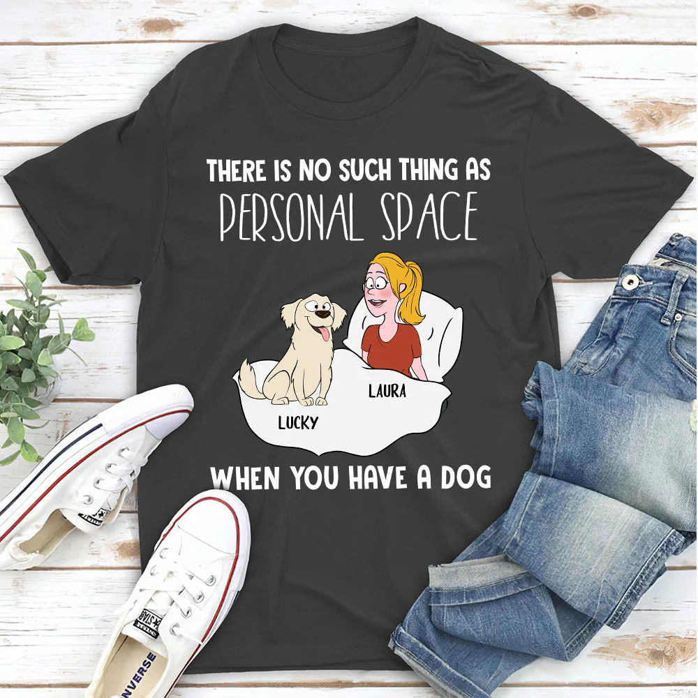 My Personal Space - Personalized Custom Unisex T-shirt - Image 3